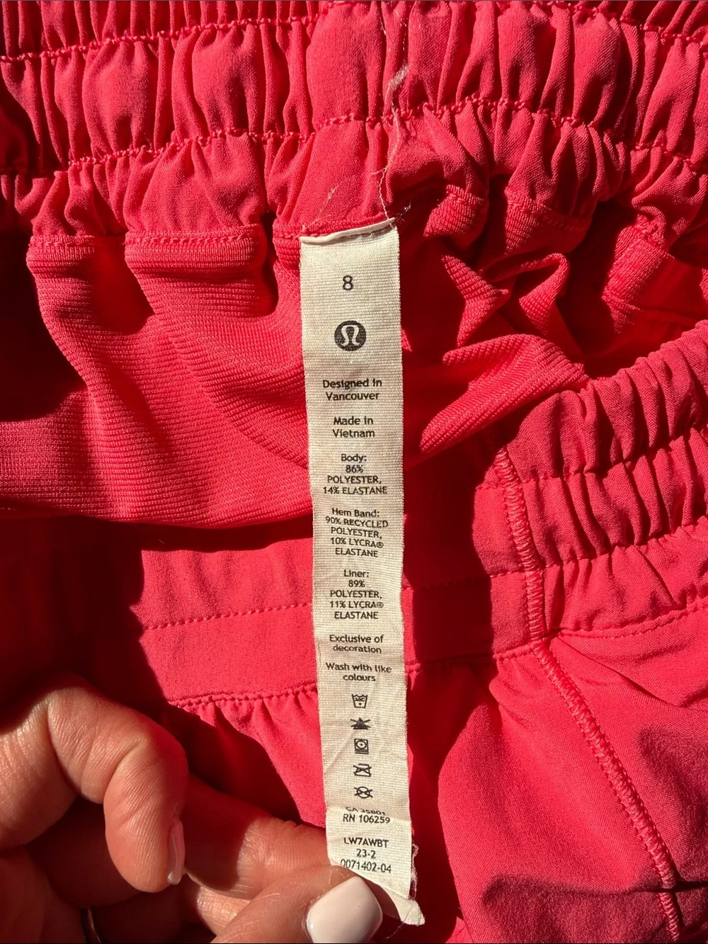 Lululemon Hotty Hot Women’s Pink Athletic Shorts